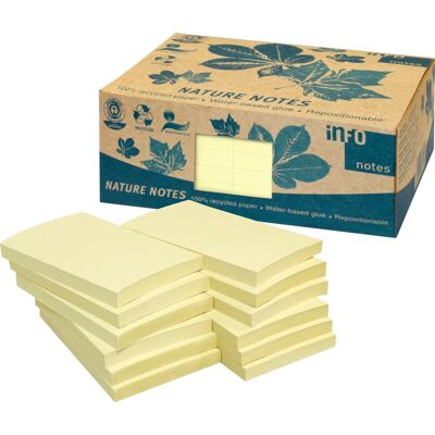 Info Nature Notes 125x75 Mm Gul Info Nature Notes 125x75 Mm Gul