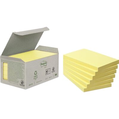Post-It Green Notes 76x127 Mm Gul Post-It Green Notes 76x127 Mm Gul