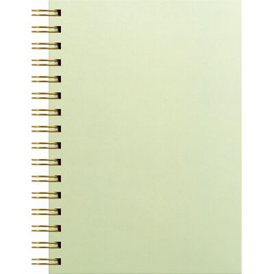 Burde Notesbog, A5, Linjeret, Green Burde Notesbog, A5, Linjeret, Green