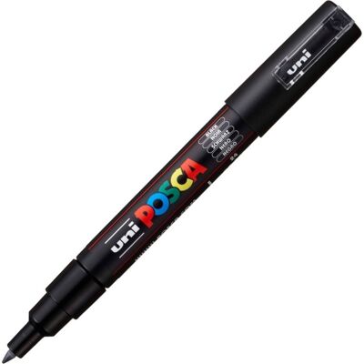 Posca Marker Pc-1m Ef 0,7-1 Mm Black Posca Marker Pc-1m Ef 0,7-1 Mm Black