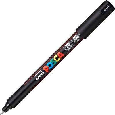 Posca Marker Pc-1mr Uf 0,7 Mm Black Posca Marker Pc-1mr Uf 0,7 Mm Black