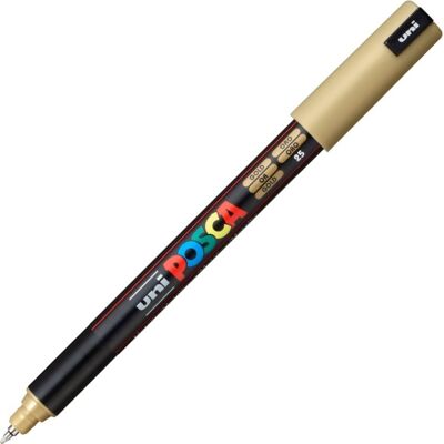Posca Marker Pc-1mr Uf 0,7 Mm Gold Posca Marker Pc-1mr Uf 0,7 Mm Gold