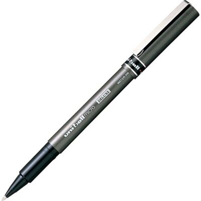Uni-Ball Ub155 Micro Deluxe Rollerpen Sort Uni-Ball Ub155 Micro Deluxe Rollerpen Sort