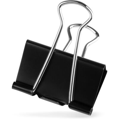 Office Foldback Brevclips 30 Mm 12 Stk. Office Foldback Brevclips 30 Mm 12 Stk.
