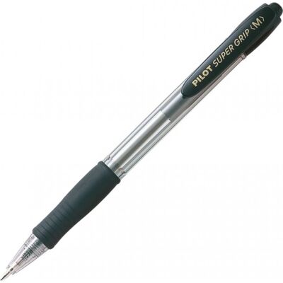 Pilot Super Grip Kuglepen M Sort Pilot Super Grip Kuglepen M Sort