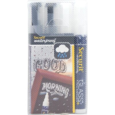 Securit Sma610 Kridtmarker 2x2 Farver Securit Sma610 Kridtmarker 2x2 Farver