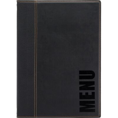 Securit Trendy Menukort A4 Sort Securit Trendy Menukort A4 Sort