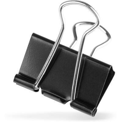 Office Foldback Brevclips 40 Mm 12 Stk. Office Foldback Brevclips 40 Mm 12 Stk.