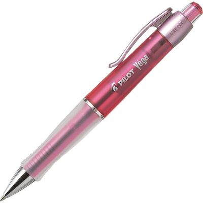 Pilot Vega Pink Gennemsigtig Kuglepen - Kuglepen Pilot Vega Pink Gennemsigtig Kuglepen - Kuglepen