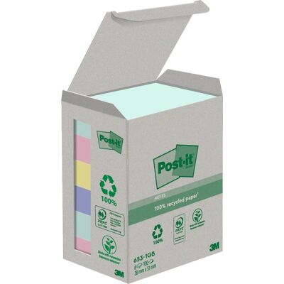 Post-It Green Notes 51x38 Mm Mix Post-It Green Notes 51x38 Mm Mix