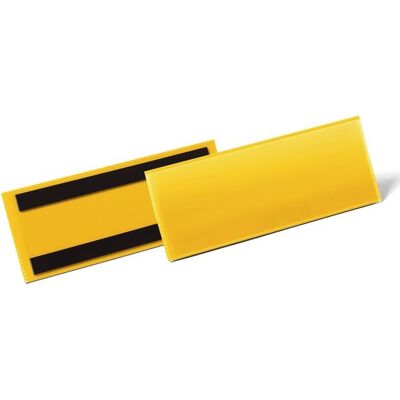 Durable Lagerlommer M/magnet, B210xh74 Mm, Gul Durable Lagerlommer M/magnet, B210xh74 Mm, Gul
