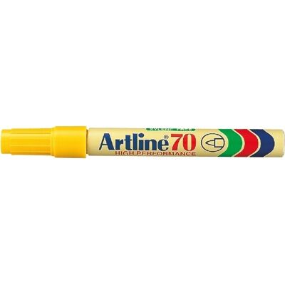 Artline 70 Permanent Marker Gul Artline 70 Permanent Marker Gul