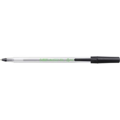 Bic Ecolutions Round Stic Kuglepen Sort Bic Ecolutions Round Stic Kuglepen Sort