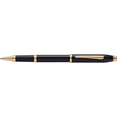 Cross Century Ii Rollerpen Black Lacquer/gold Cross Century Ii Rollerpen Black Lacquer/gold