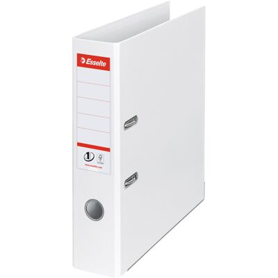 Esselte No.1 Brevordner A4 75mm Hvid Esselte No.1 Brevordner A4 75mm Hvid