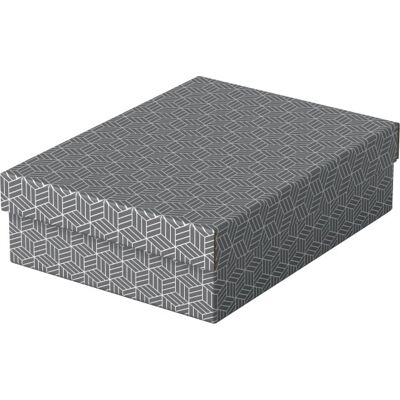 Esselte Home Boks Medium Lav Grå 3 Stk. Esselte Home Boks Medium Lav Grå 3 Stk.