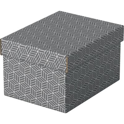 Esselte Home Boks Small Grå 3 Stk. Esselte Home Boks Small Grå 3 Stk.
