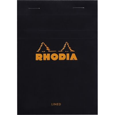 Rhodia Basics Hæftet Notesblok A6 Linjeret Rhodia Basics Hæftet Notesblok A6 Linjeret