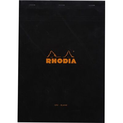 Rhodia Basics Hæftet Notesblok A4 Blank Rhodia Basics Hæftet Notesblok A4 Blank