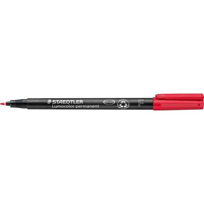Staedtler 318 Permanent Marker Rød Staedtler 318 Permanent Marker Rød