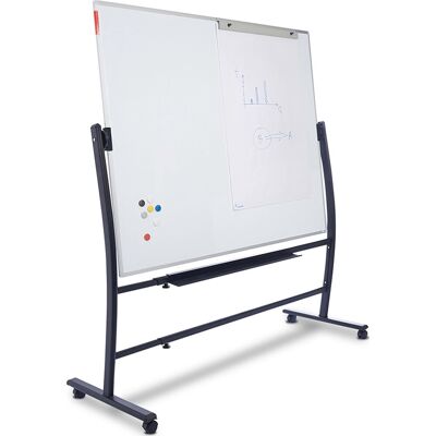 Rocada 360º Dobbeltsidet Mobil Whiteboard Rocada 360º Dobbeltsidet Mobil Whiteboard