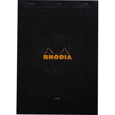 Rhodia Basics Hæftet Notesblok A4 Linjeret Rhodia Basics Hæftet Notesblok A4 Linjeret