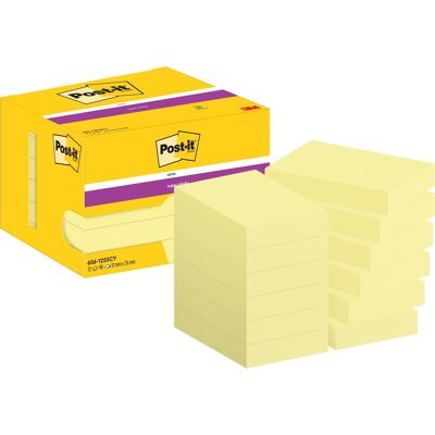 Post-It Super Sticky Notes 51x76 Mm Gul Post-It Super Sticky Notes 51x76 Mm Gul