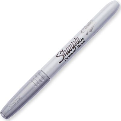 Sharpie Permanent Marker F Sølv Sharpie Permanent Marker F Sølv