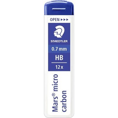 Staedtler Mars 250 Stifter Hb 0,7 Mm 12 Stk. Staedtler Mars 250 Stifter Hb 0,7 Mm 12 Stk.