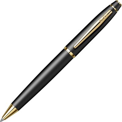 Scrikss Noble Kuglepen Matt Black 23kt. Gold Scrikss Noble Kuglepen Matt Black 23kt. Gold