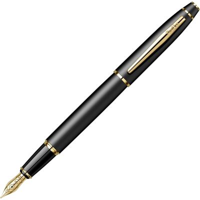 Scrikss Noble Fyldepen Matt Black 23kt. Gold Scrikss Noble Fyldepen Matt Black 23kt. Gold