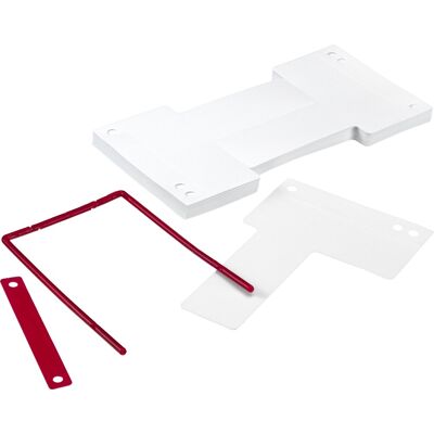 Bantex D-Binder Arkiveringsclips Rød Bantex D-Binder Arkiveringsclips Rød