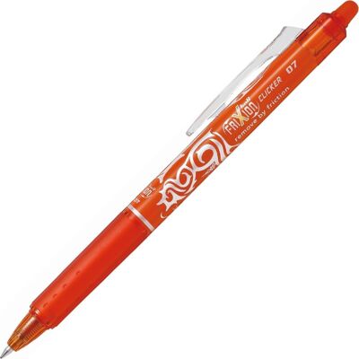Pilot Frixion Clicker Rollerpen M Orange Pilot Frixion Clicker Rollerpen M Orange