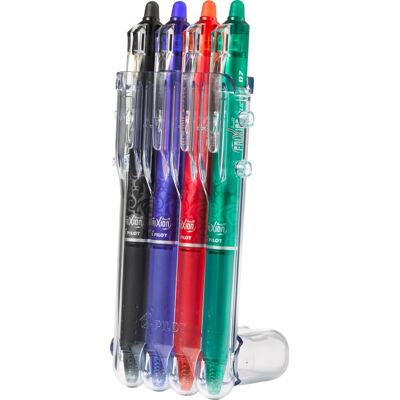 Pilot Frixion Clicker Rollerpen M 4 Farver Pilot Frixion Clicker Rollerpen M 4 Farver