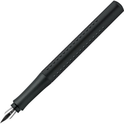 Faber-Castell Grip Fyldepen M Sort Faber-Castell Grip Fyldepen M Sort