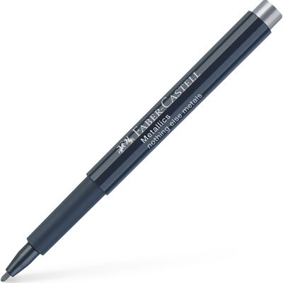 Faber-Castell Metallics Marker Sølv Faber-Castell Metallics Marker Sølv