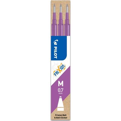 Pilot Frixion Refill M Lilla 3 Stk. Pilot Frixion Refill M Lilla 3 Stk.