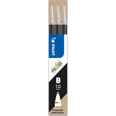 Pilot Frixion Refill B Sort 3 Stk. Pilot Frixion Refill B Sort 3 Stk.