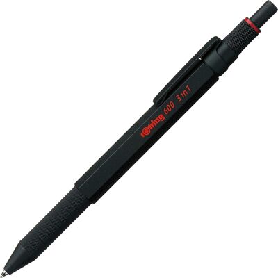 Rotring 600 Multipen Sort Rotring 600 Multipen Sort