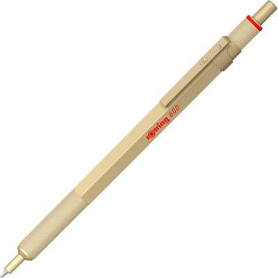 Rotring 600 Kuglepen M Gold Rotring 600 Kuglepen M Gold