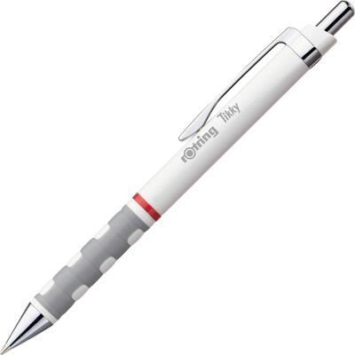 Rotring Tikky Kuglepen M Hvid Rotring Tikky Kuglepen M Hvid