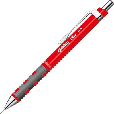 Rotring Tikky Stiftblyant 0,5 Mm Rød Rotring Tikky Stiftblyant 0,5 Mm Rød