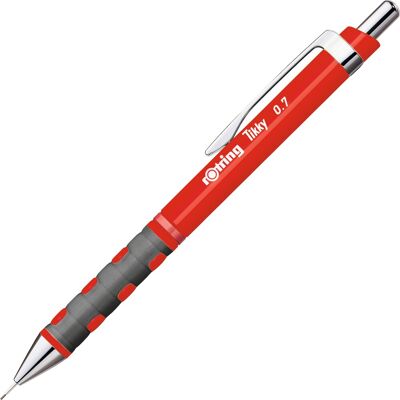 Rotring Tikky Stiftblyant 0,7 Mm Rød Rotring Tikky Stiftblyant 0,7 Mm Rød