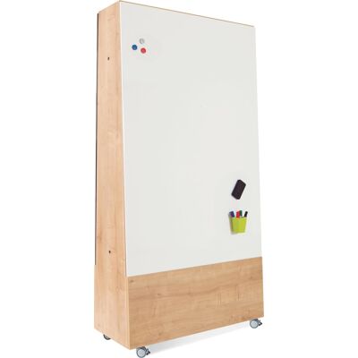 Rocada Natur Dobbeltsidet Whiteboard, 100 X 150 Cm Rocada Natur Dobbeltsidet Whiteboard, 100 X 150 Cm