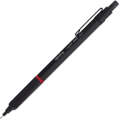 Rotring Rapid Pro Stiftblyant 0,7 Mm Mat Sort Rotring Rapid Pro Stiftblyant 0,7 Mm Mat Sort