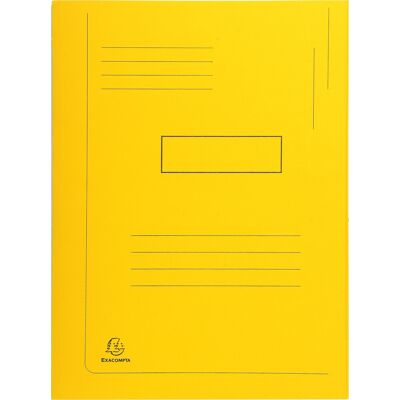 Exacompta Forever 2-Klap Mappe, Gul Exacompta Forever 2-Klap Mappe, Gul