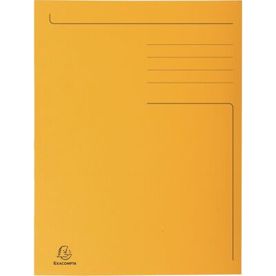 Exacompta Forever 3-Klap Mappe, A4, Orange Exacompta Forever 3-Klap Mappe, A4, Orange