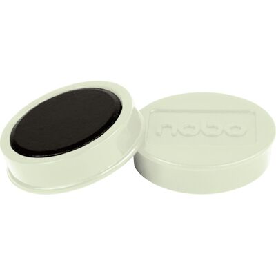 Nobo Whiteboard Magneter Ø38 Mm, Hvid, 10 Stk. Nobo Whiteboard Magneter Ø38 Mm, Hvid, 10 Stk.