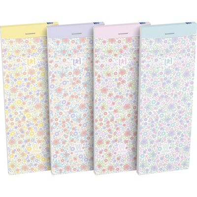 Oxford Floral Shopping Notesblok Linjeret ass. Oxford Floral Shopping Notesblok Linjeret ass.