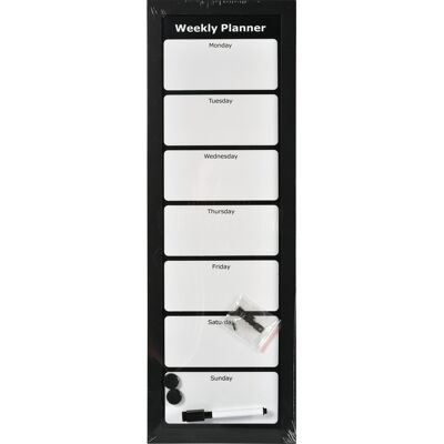 Office Whiteboard, Ugetavle, 20x60 Cm, Engelsk Office Whiteboard, Ugetavle, 20x60 Cm, Engelsk